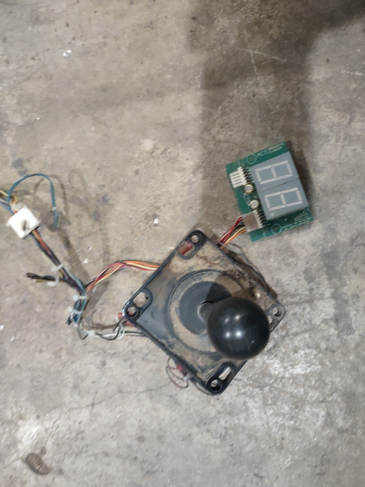 acme crane 35 in. arcade redemption control panel parts #210