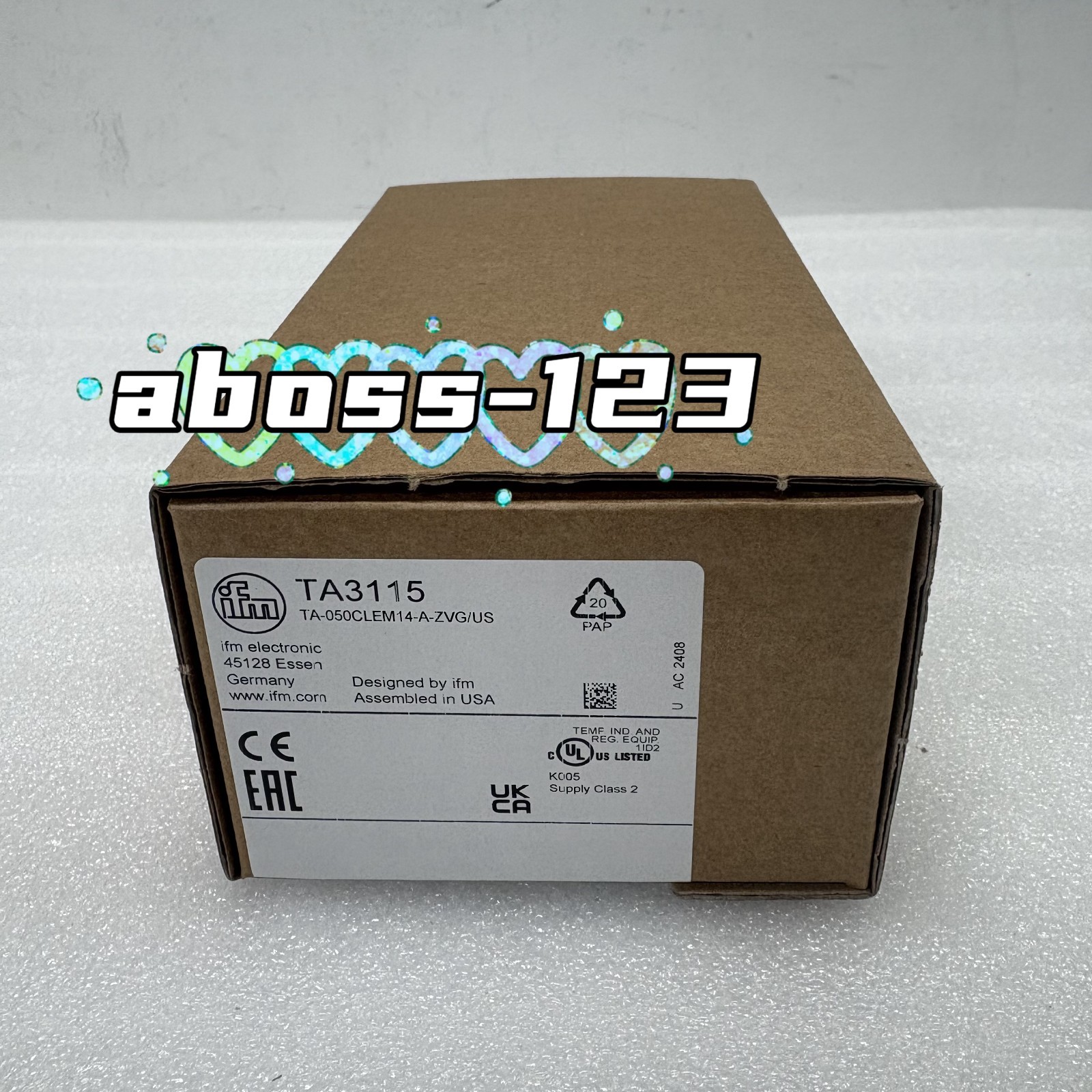 IFM TA3115 temperature transmitter#1pcs New In Box