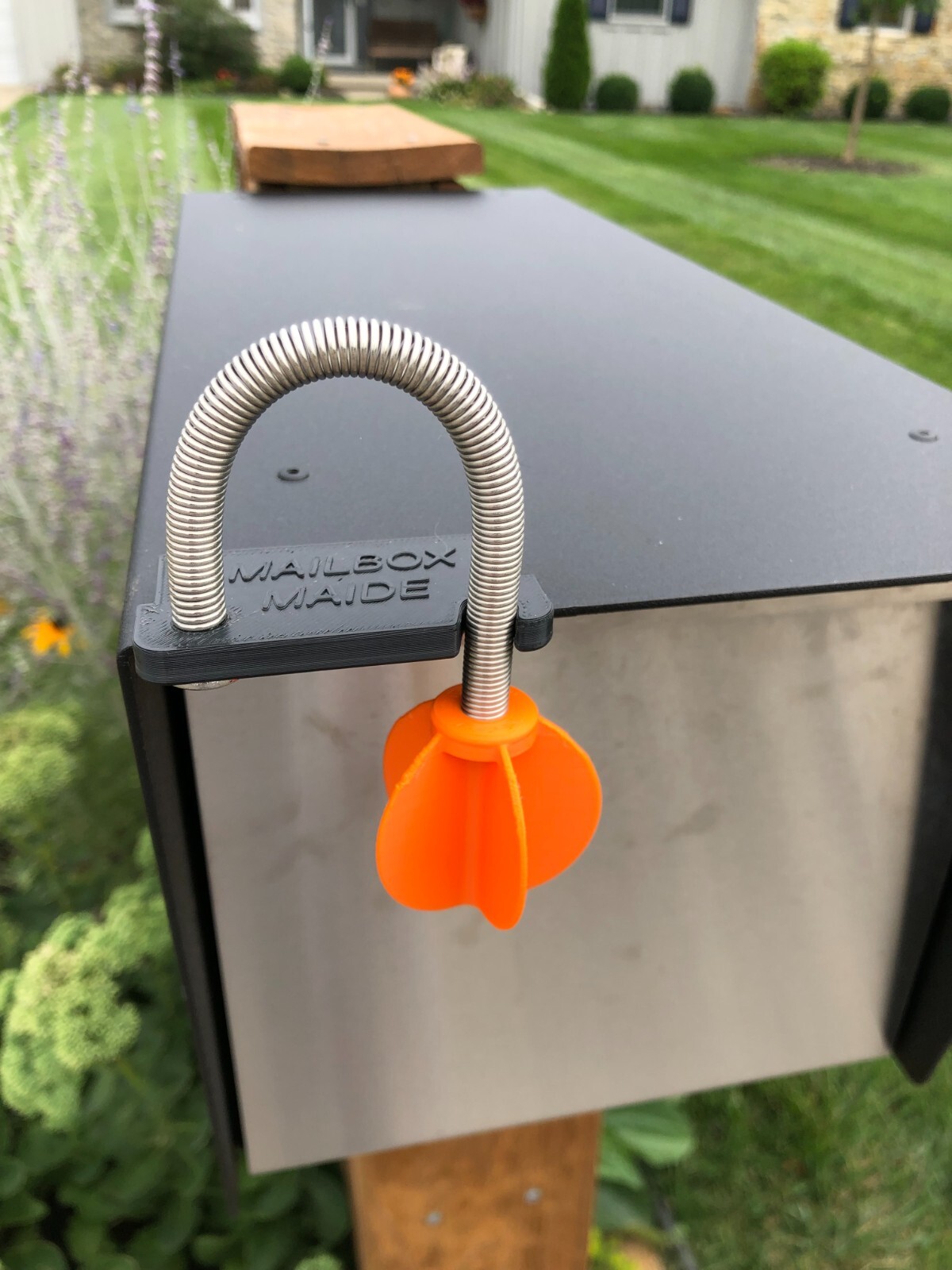 Mail Alert - Mail Flag - Mailbox - FOR FLAT TOP STYLE BOX ONLY AS SHOWN - NEW