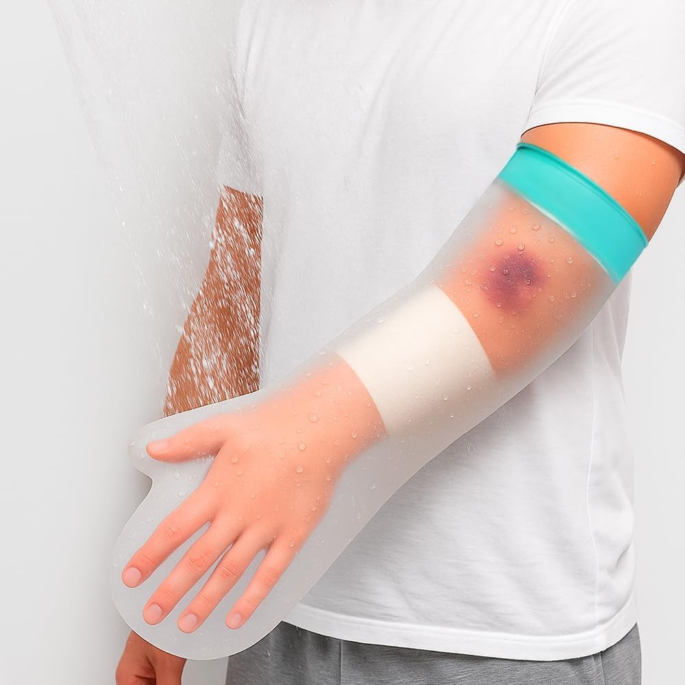 CIVJET Cast Covers for Shower Arm, Waterproof Cast Cover Arm for Swimming, C...