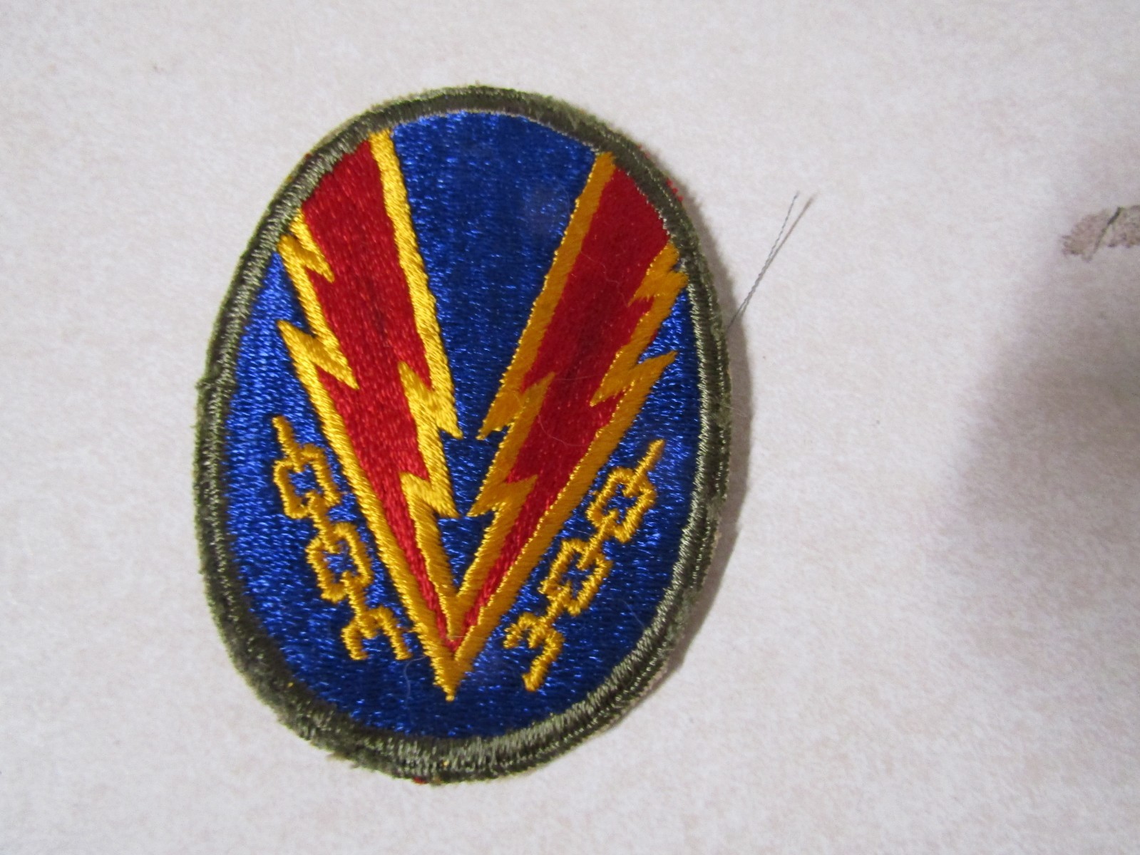 MILITARY PATCH WW2 ERA EUROPEAN THEATER OF OPERATIONS #2