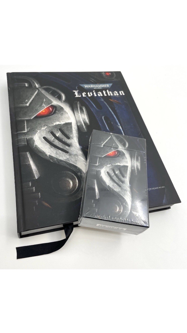 Warhammer 40k Leviathan Rulebook and Mission Deck Cards Set Games Workshop