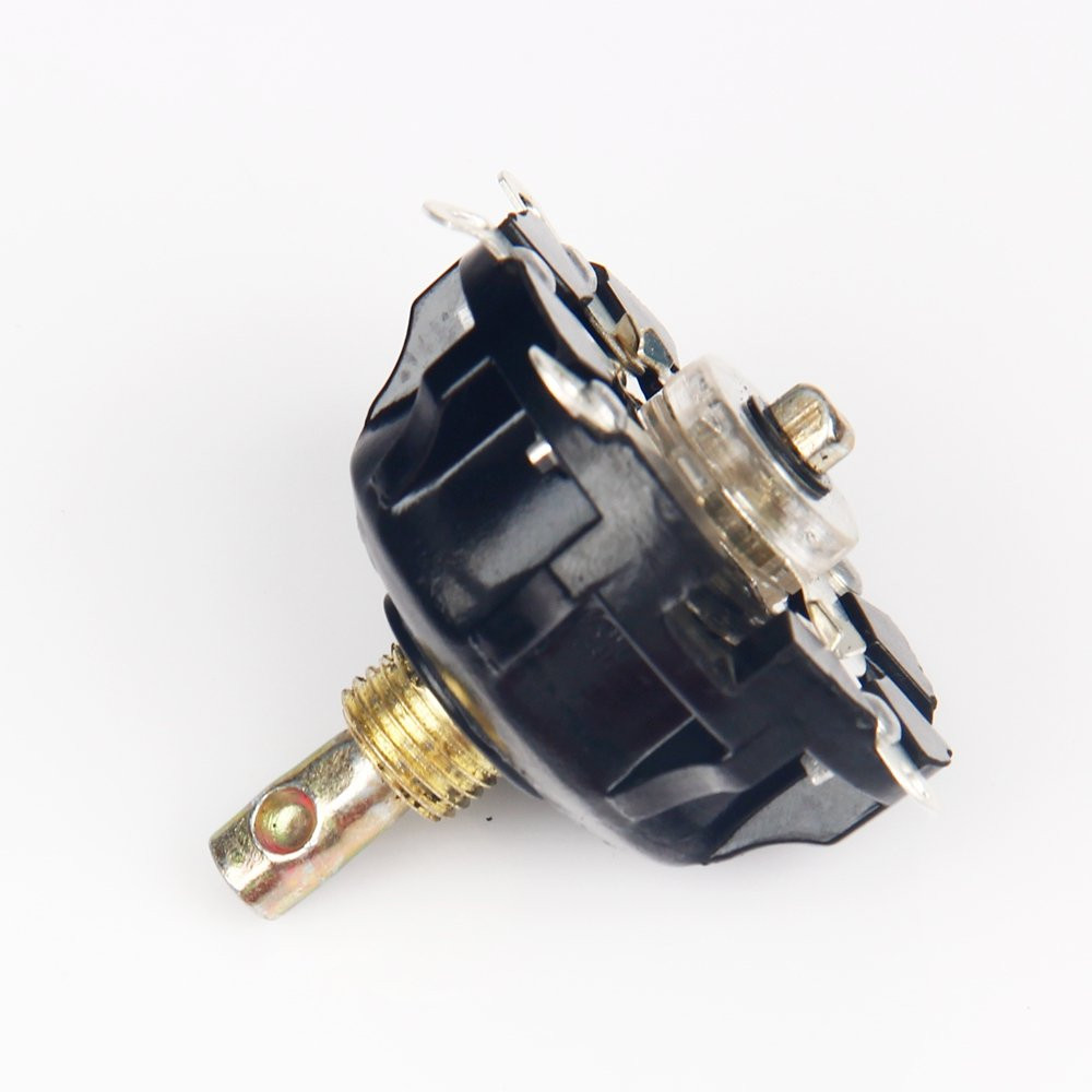 Heavy Duty 120V-250V 4 Position 3 Speed Fan Selector Rotary Switch With Knobs