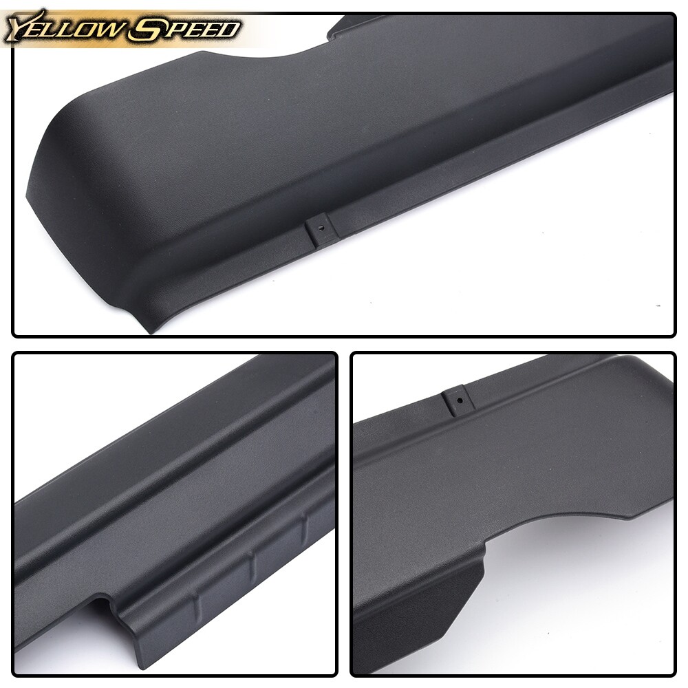 Rocker Panel Protector Guard Cover Trim Fit For 2009-2018 Dodge Ram Crew Cab