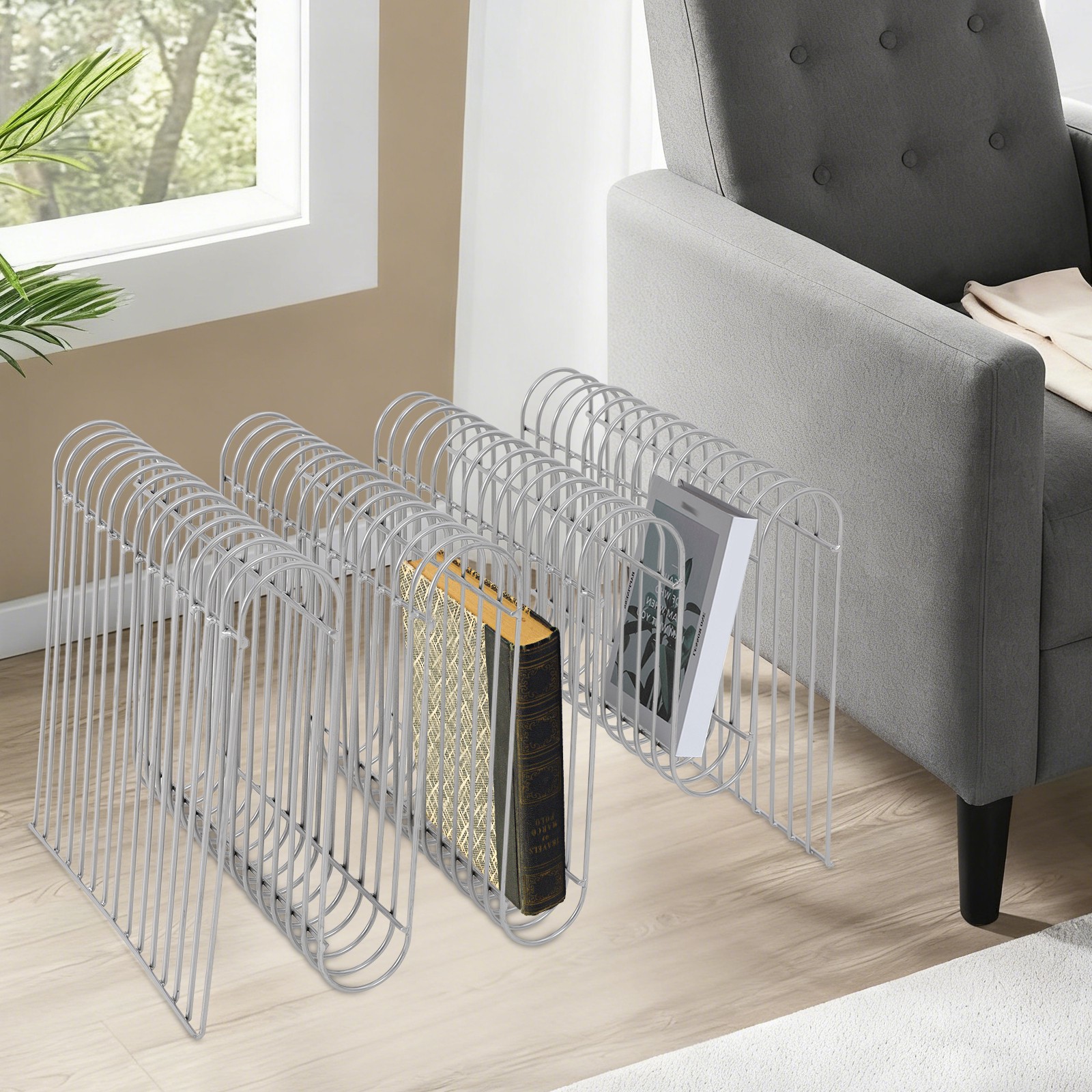 Modern Side Table, Side Table, M-shaped Side Table