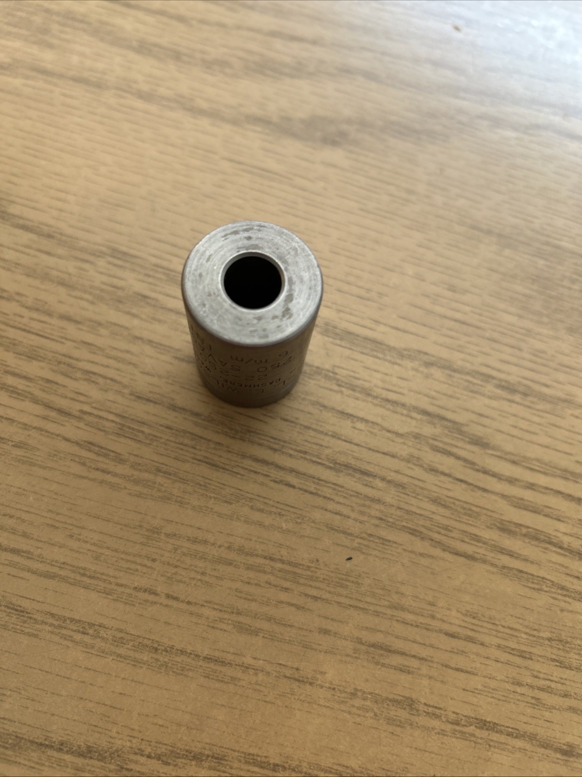 L.E. WILSON TRIMMER CASE HOLDER , 22-250, 250 SAVAGE, 6MM INT.