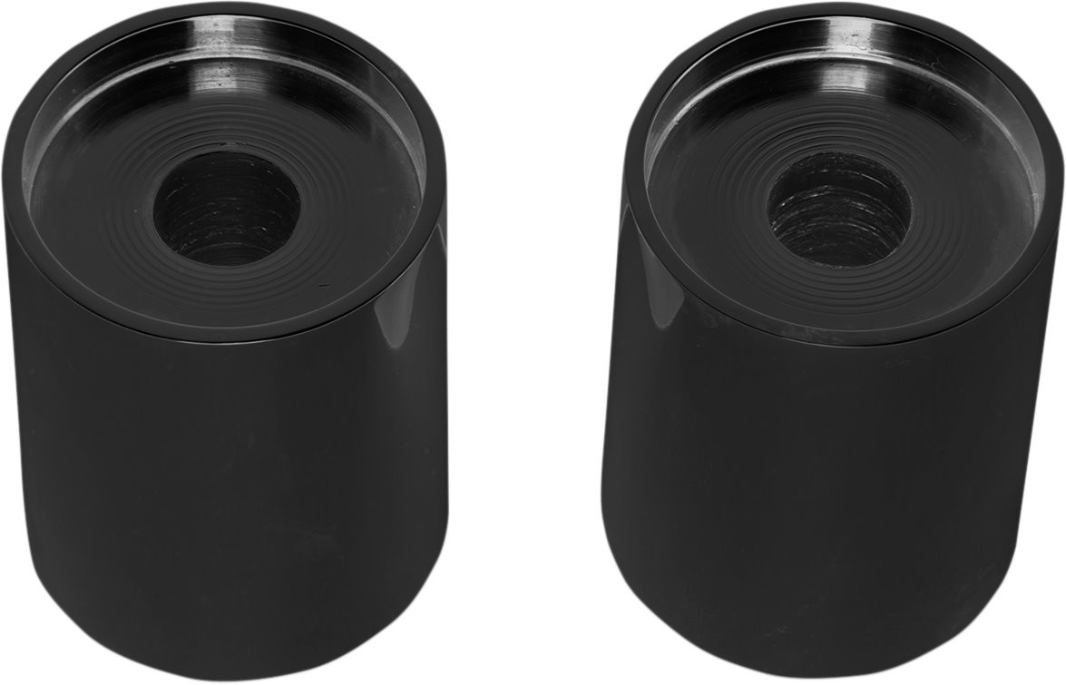 LA Choppers 2" x 1.5" Black Handlebar Riser Extensions (LA-7413-53B)