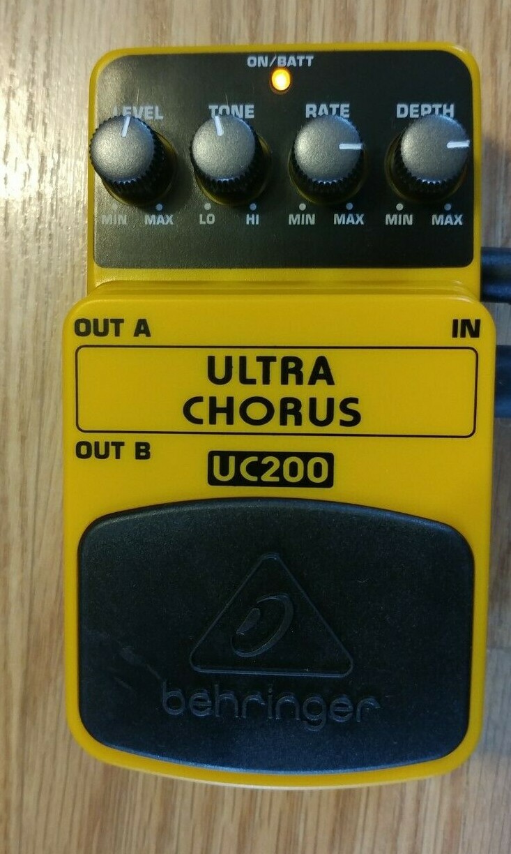 Brand New Behringer Guitar Effects Pedal Chorus Effect UC200 ULTRA CHORUS. NIB