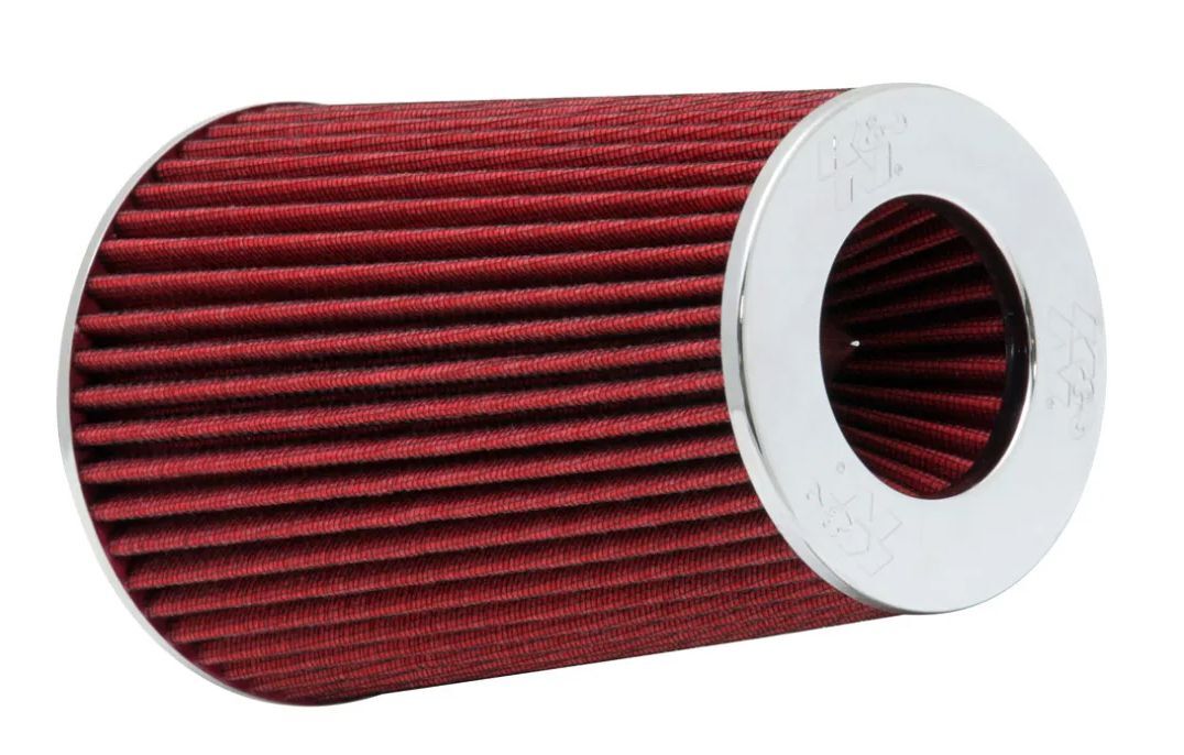 K&N sport air filter universal length = 241 mm filter Ø 152/121 mm filter mushroom