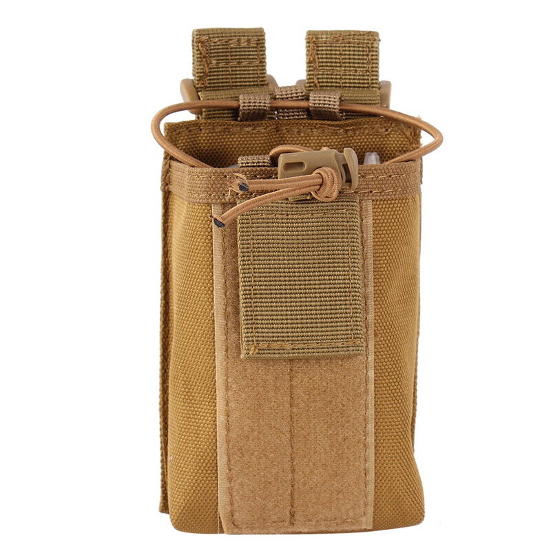 Tactical Molle Pouch Radio Walkie Talkie Holder Bag Belt Pack Magazine Pouch