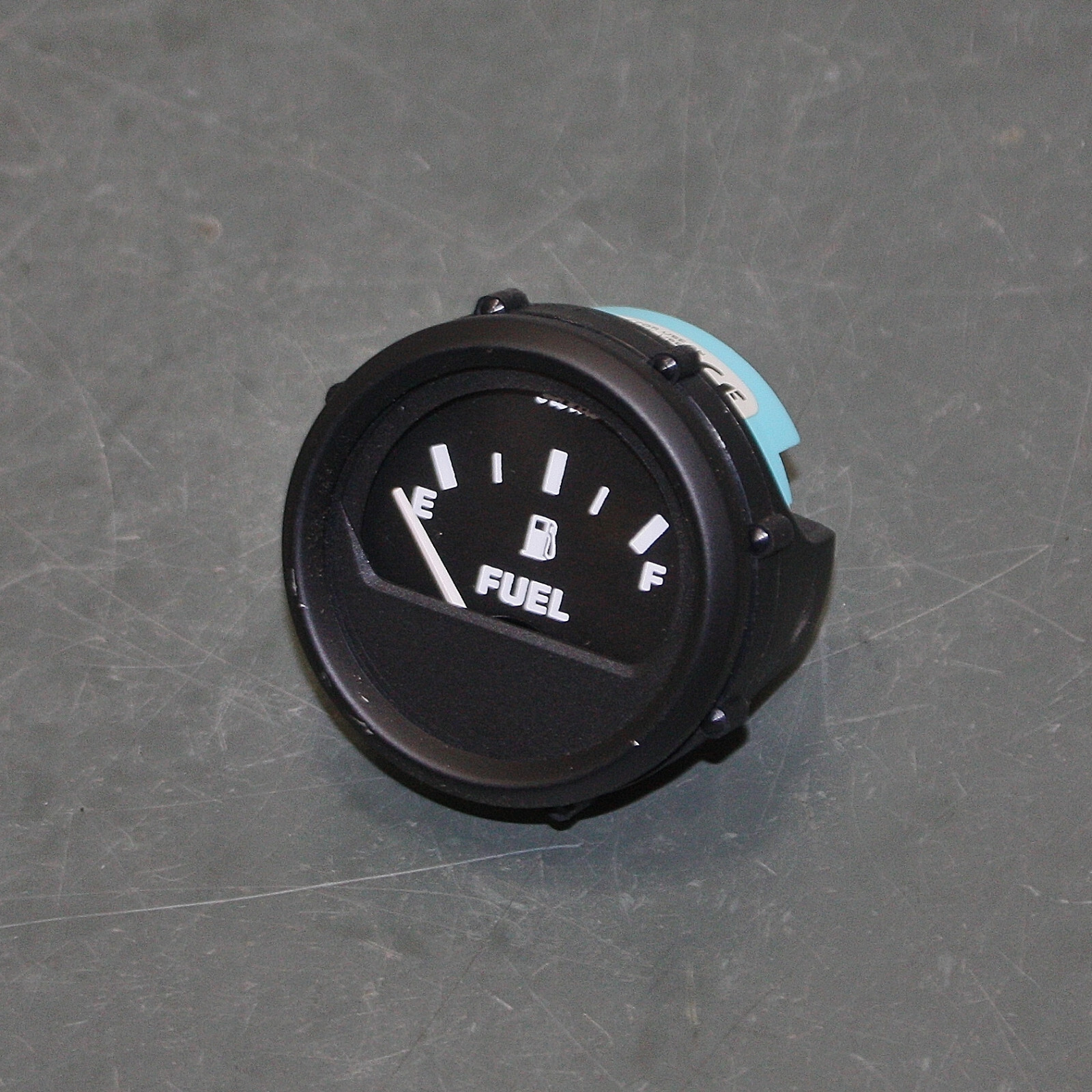 Faria Boat Fuel Level Gauge GP9357C, 2" Dial, Marine Gas Gauge, Euro Black