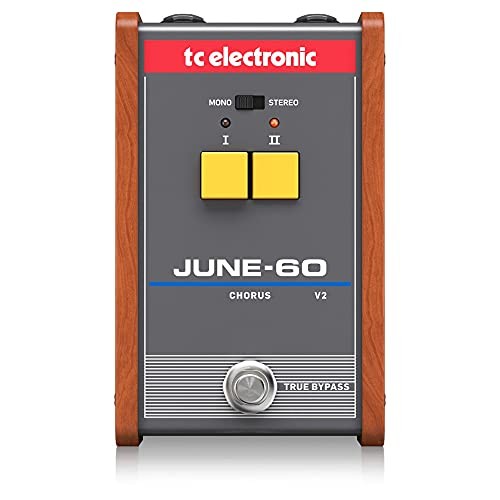 TC Electronic JUNE-60 V2 Analog Chorus Guitar Effects Pedal