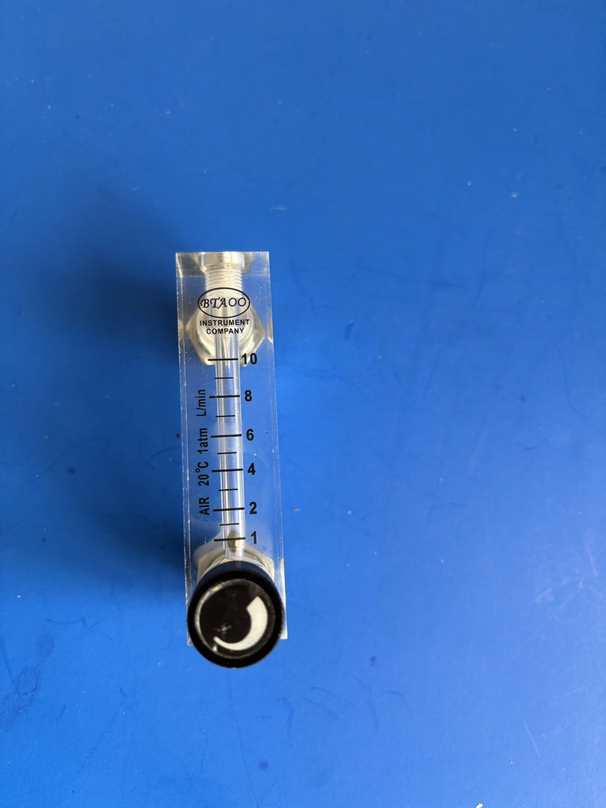 BTAOO Air Nitrogen Oxygen Rotor Gas Plexiglass Float/Flow Meter