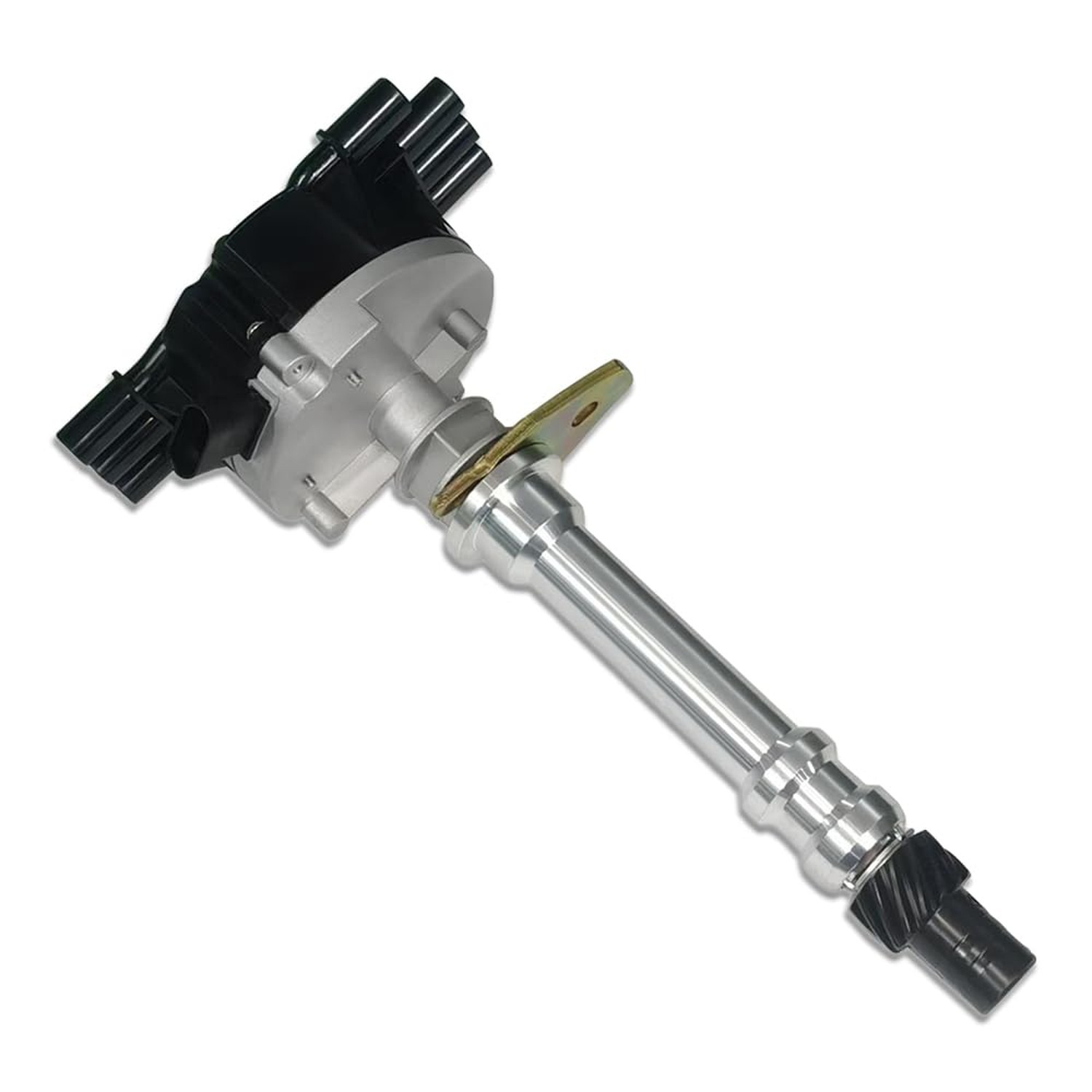 Ignition Distributor with Black Cap & Rotor Fits Chevy GMC Oldsmobile 4.3L V6...