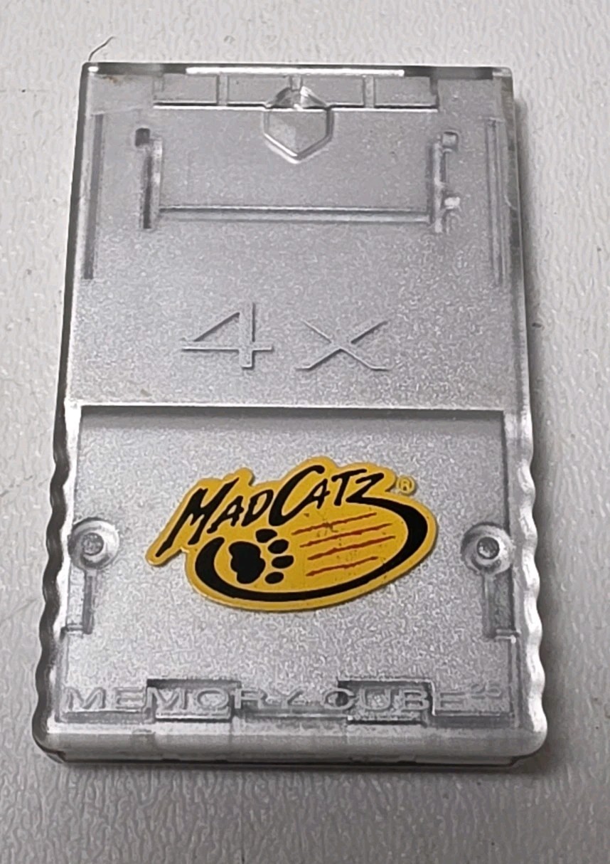 Mad Catz 4X 251 Block Platinum Memory Card for Nintendo GameCube