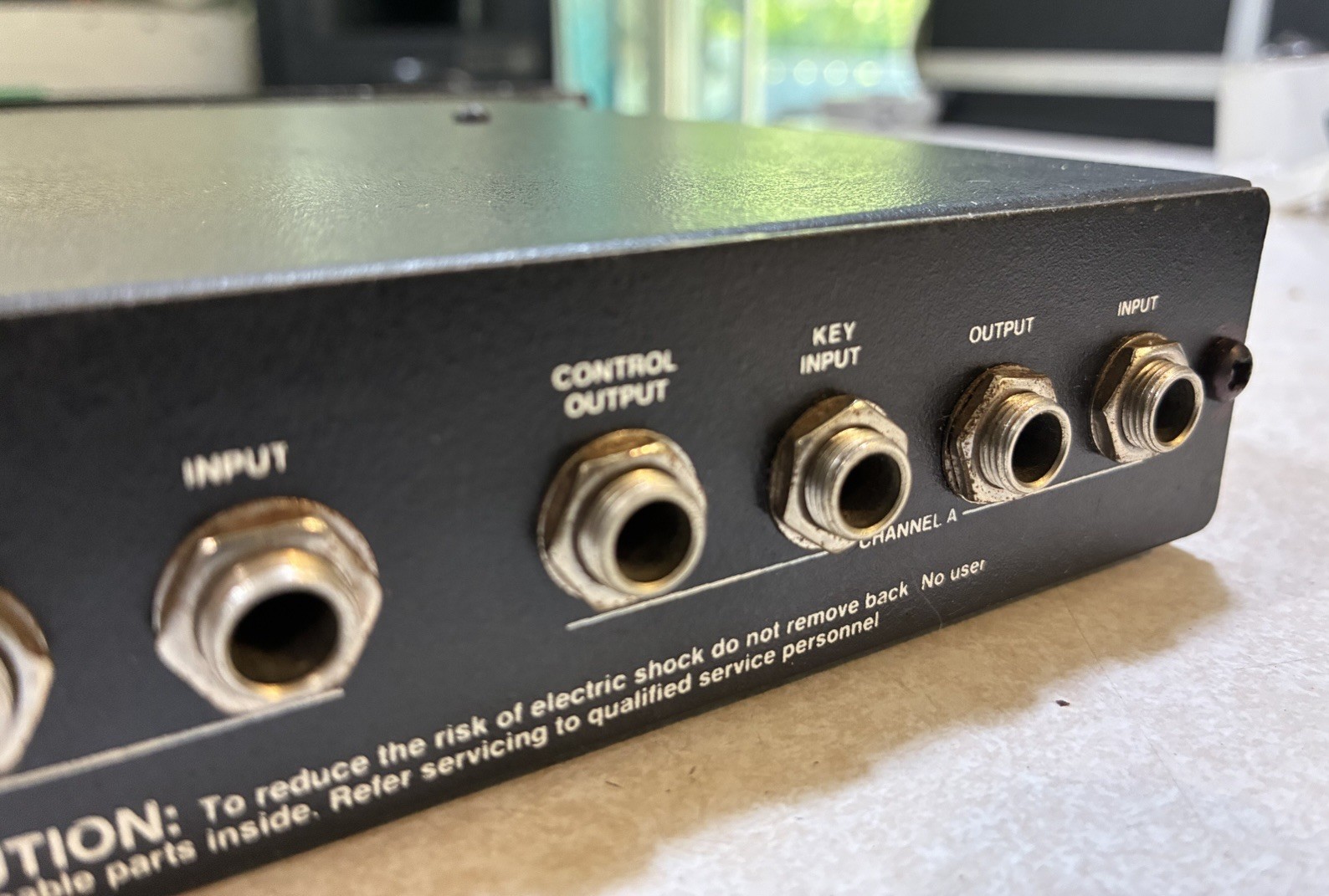 Audio Logic MT44 Quad Noise Gate Rack Unit – WORKS
