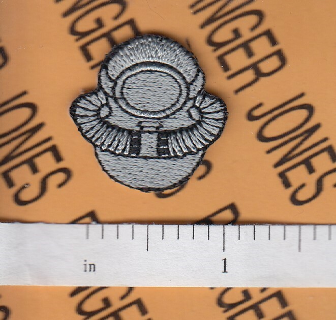 US Army Scuba Diver 1 1/8" cloth bubble qualification award patch c/e
