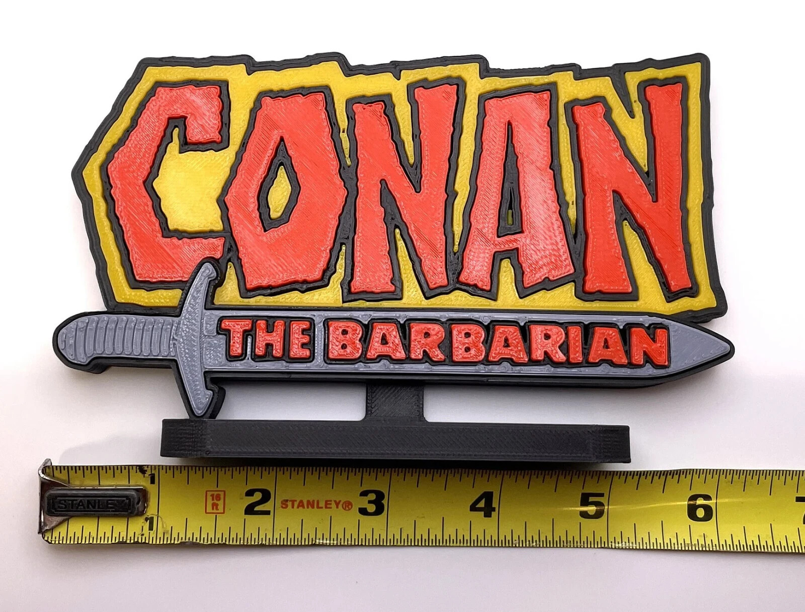 Conan the Barbarian 3D Printed Logo