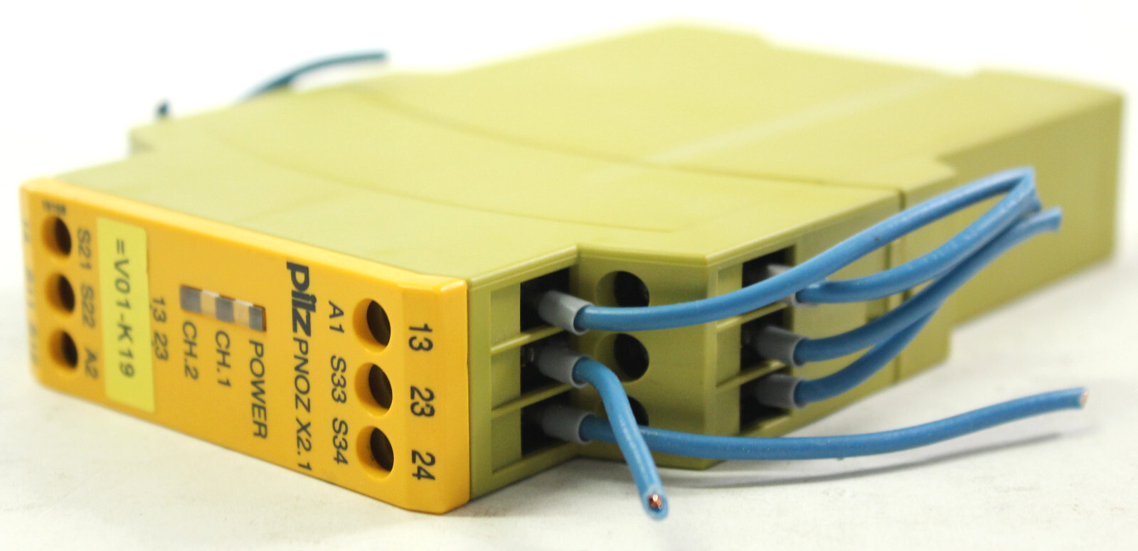 PILZ PNOZ-X2.1-24VAC/DC-2N/O SAFETY RELAY ID NO. 774306, 24 VAC/DC