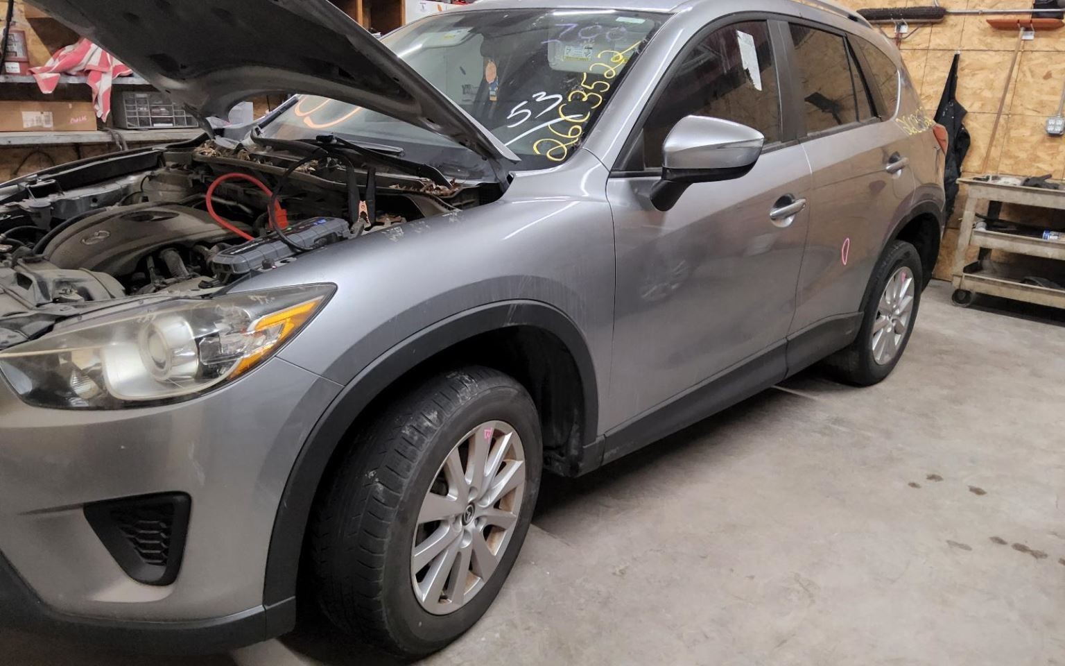 MAZDA CX-5 2013-2016 LEFT QUARTER PANEL LIQUID SILVER 1786125