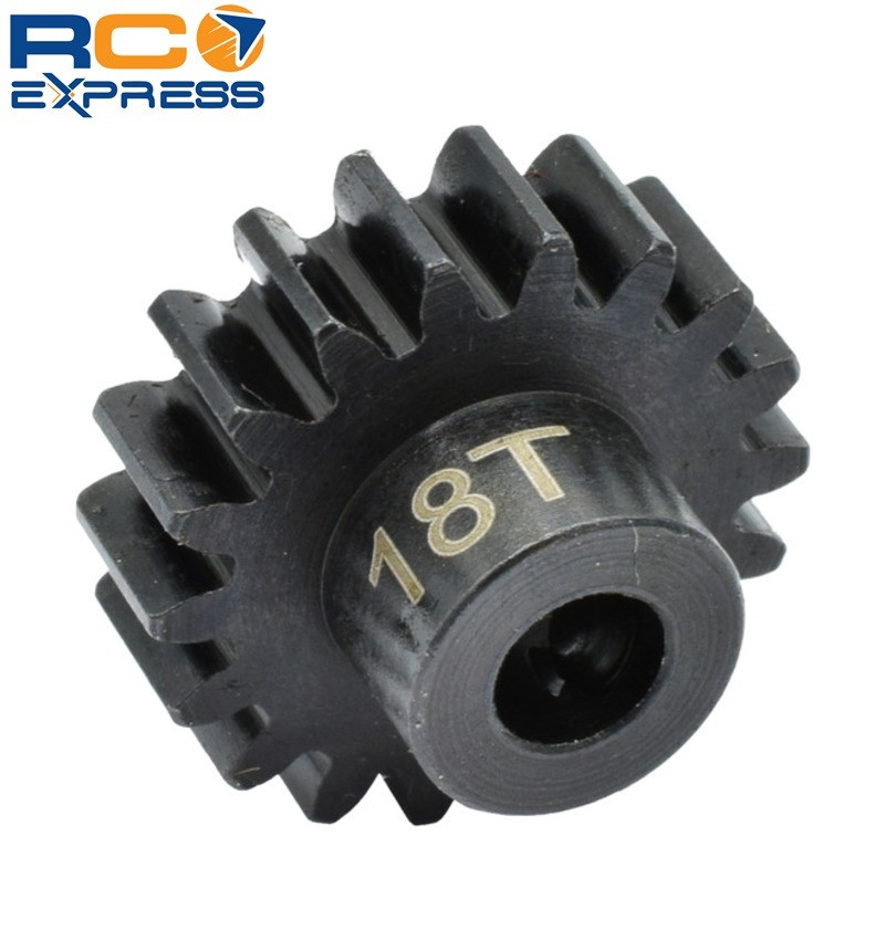 Hot Racing 18t Steel Mod 1 Pinion Gear 5mm NSG18M1