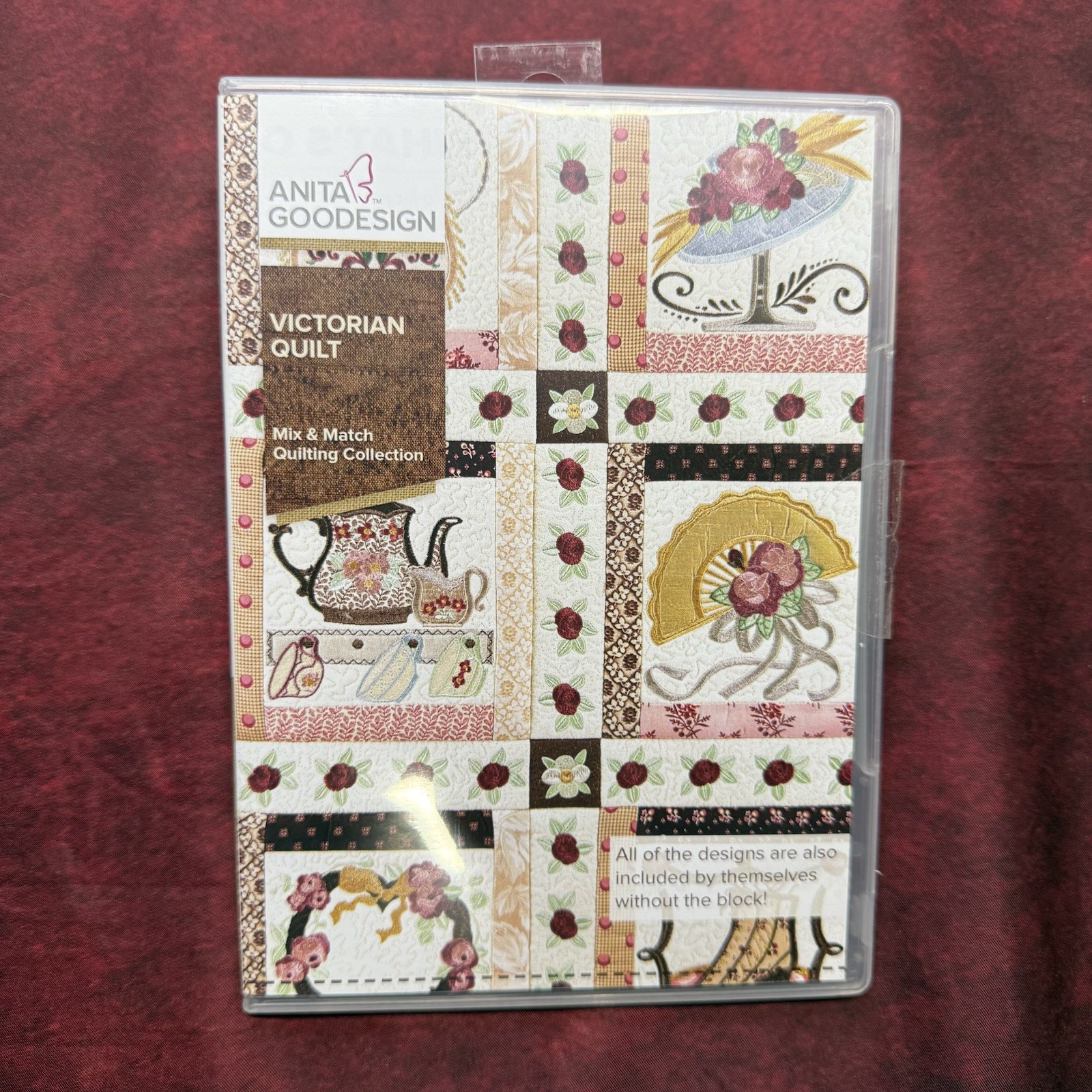Anita Goodesign Victorian Quilt Embroidery Designs CD-ROM Full Collection 2012