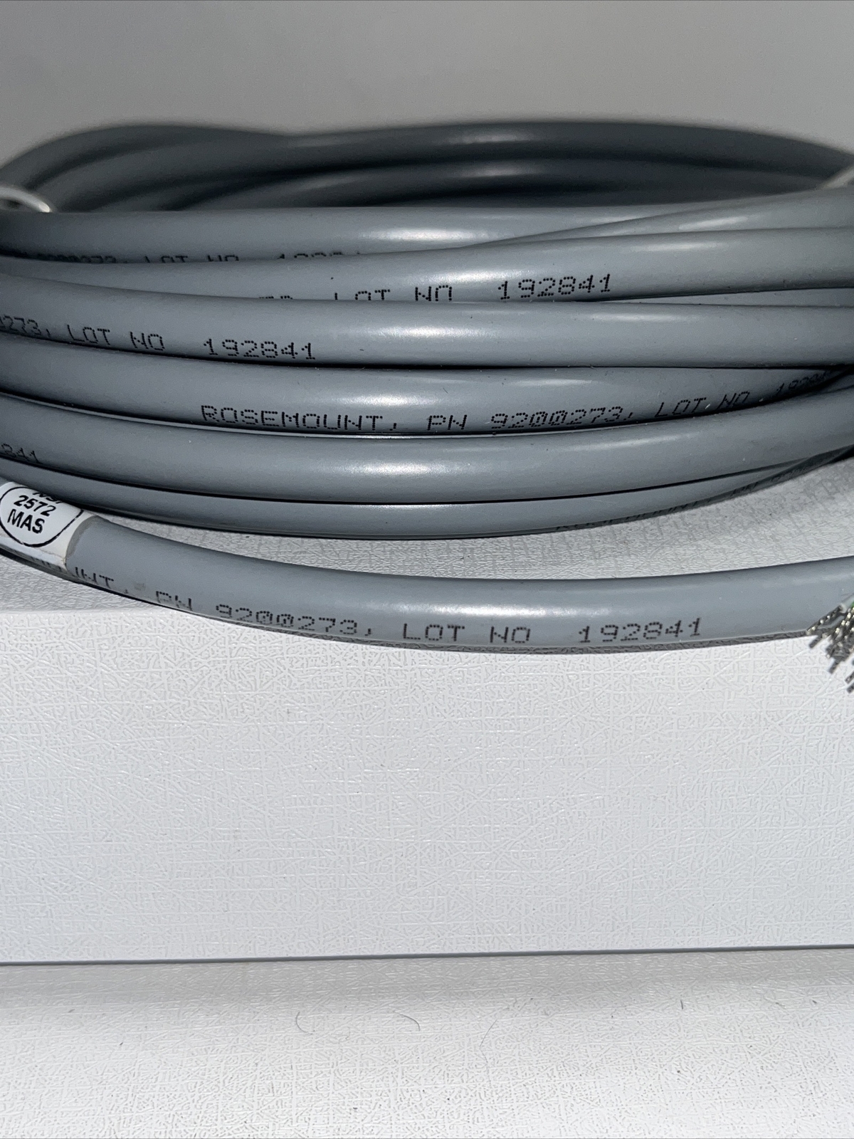 Rosemount 9200273 Sensor Cable Grey, 12ft, New