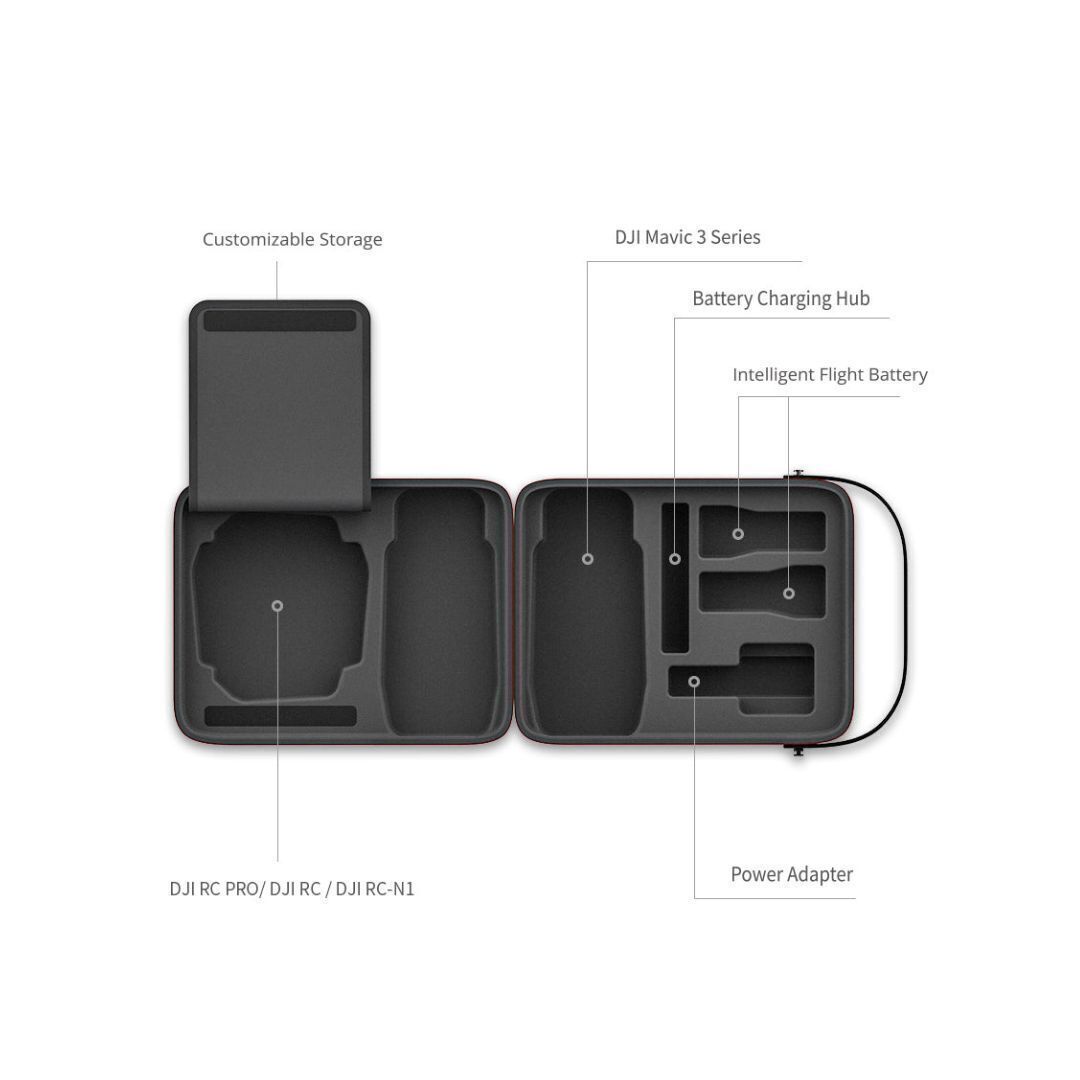 PGYTECH DJI Mavic 3 Series Carrying Case with Removable Shoulder Strap