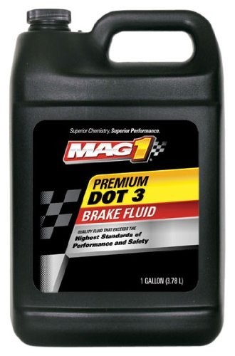 High-Performance DOT3 Brake Fluid - 1 Gallon, Superior Safety & Reliability