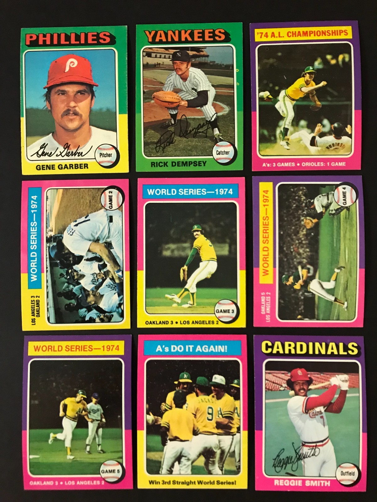 1975 Topps Baseball - #s 441 - 660 - You Pick - NM - Buy 4 Get 50% Off!!