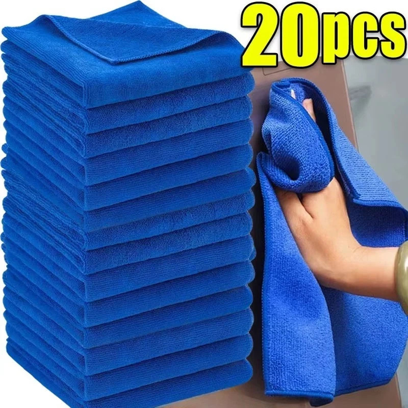 20X Premium Microfiber Detailing Towel Car Buffing Waxing Polishing Drying Towel