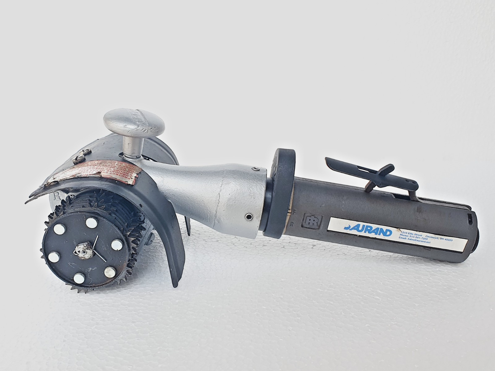 AURAND KP5 Pneumatic Scarifier 5" Surface Rust Scaler  # Made in USA
