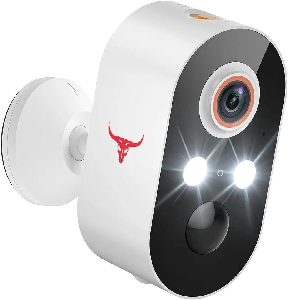 1080p Wireless Security Camera Ai Human Detect Night Vision Wifi