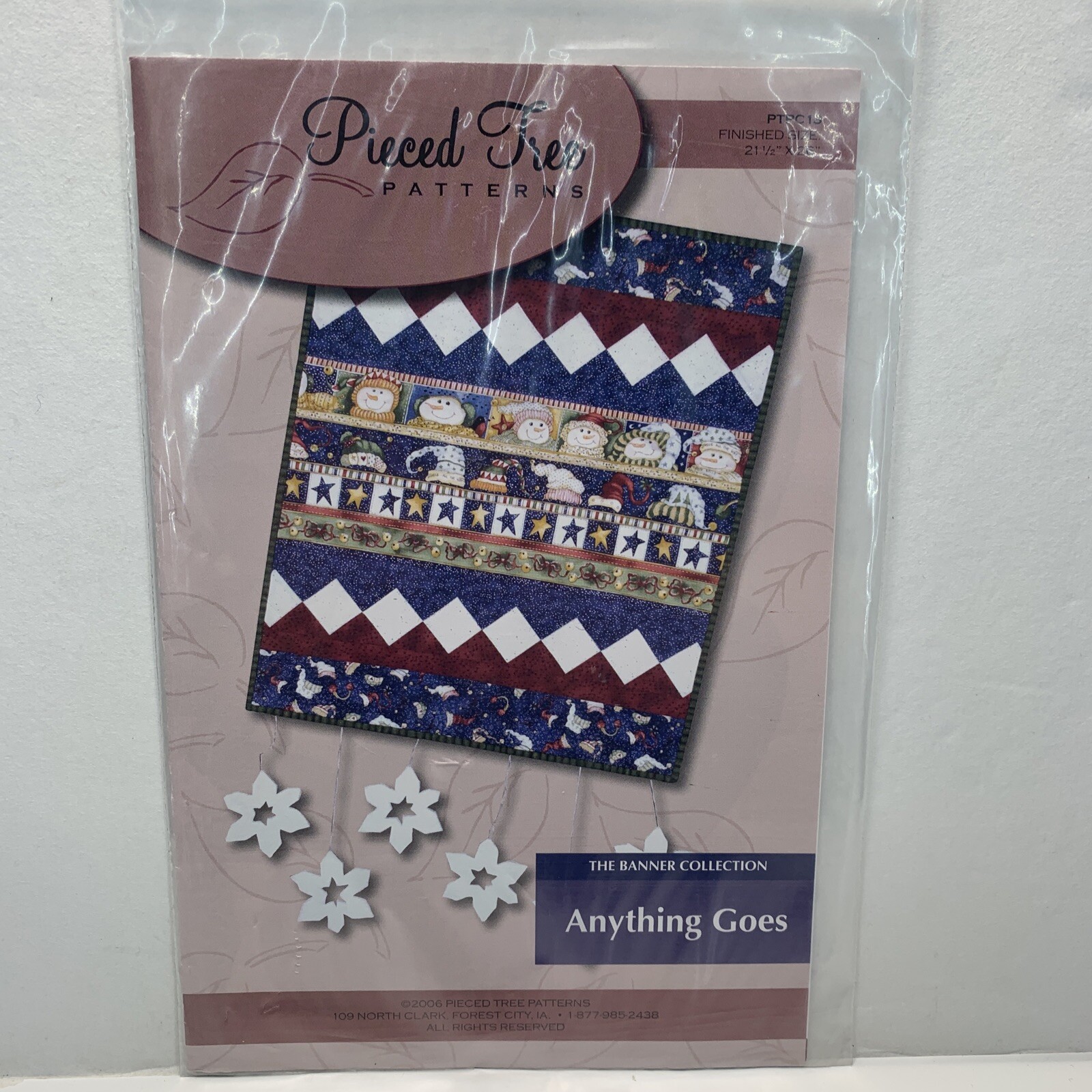Pieced Tree Anything Goes Quilt Pattern Design PTPC13