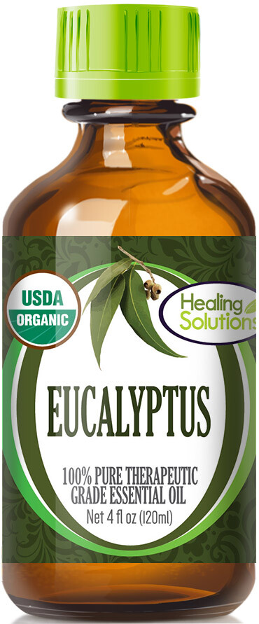 Organic Eucalyptus Essential Oil (100% Pure - USDA Certified Organic)