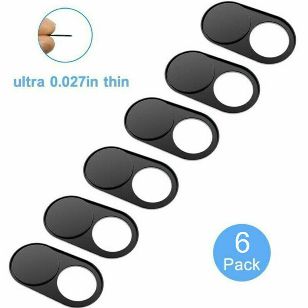 1~6 PACK Multi-Color WebCam Cover Slide Camera Privacy Security Protect Lot
