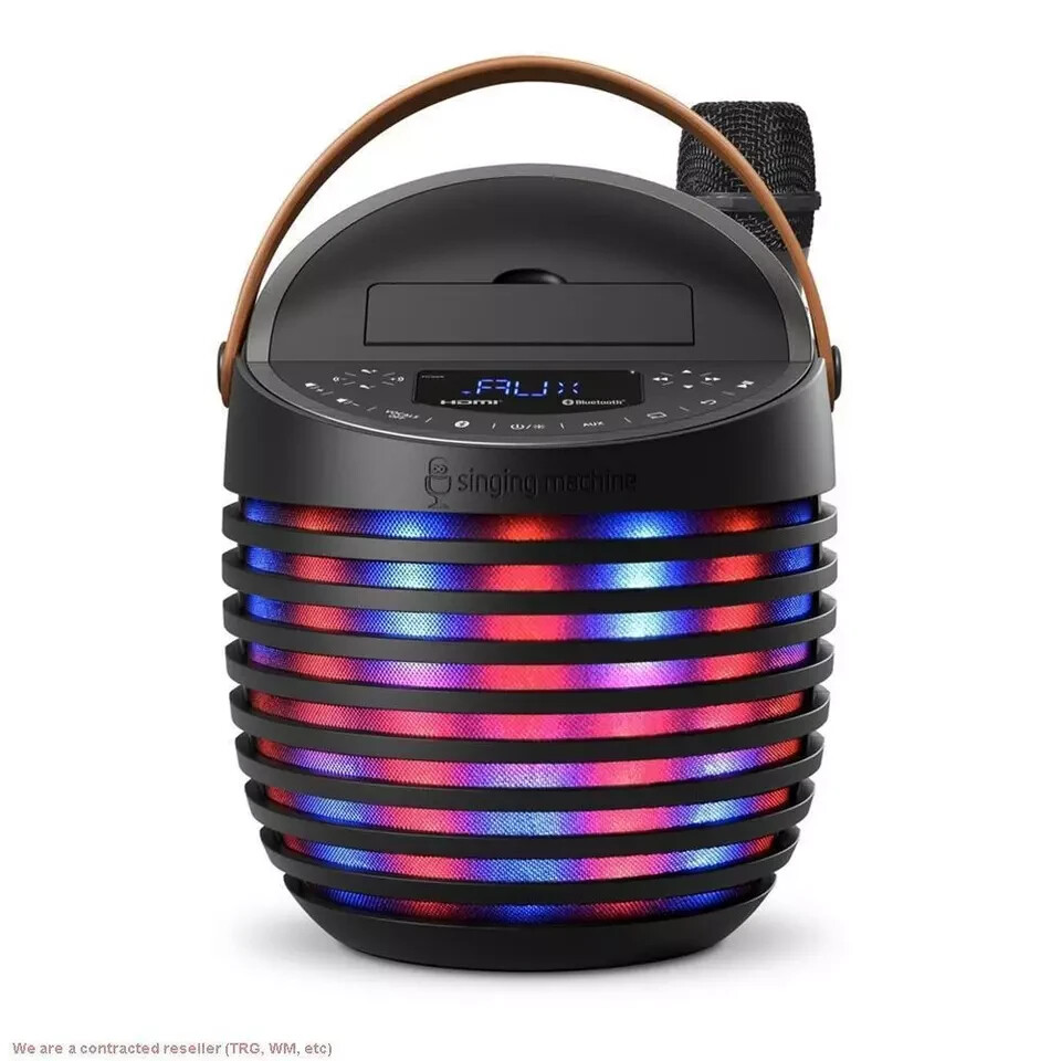 Singing Machine SingCast One Casting Bluetooth Karaoke System NEW!
