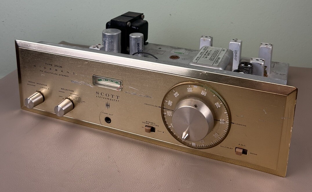 SCOTT 350B TUBE TUNER PARTS/REPAIR