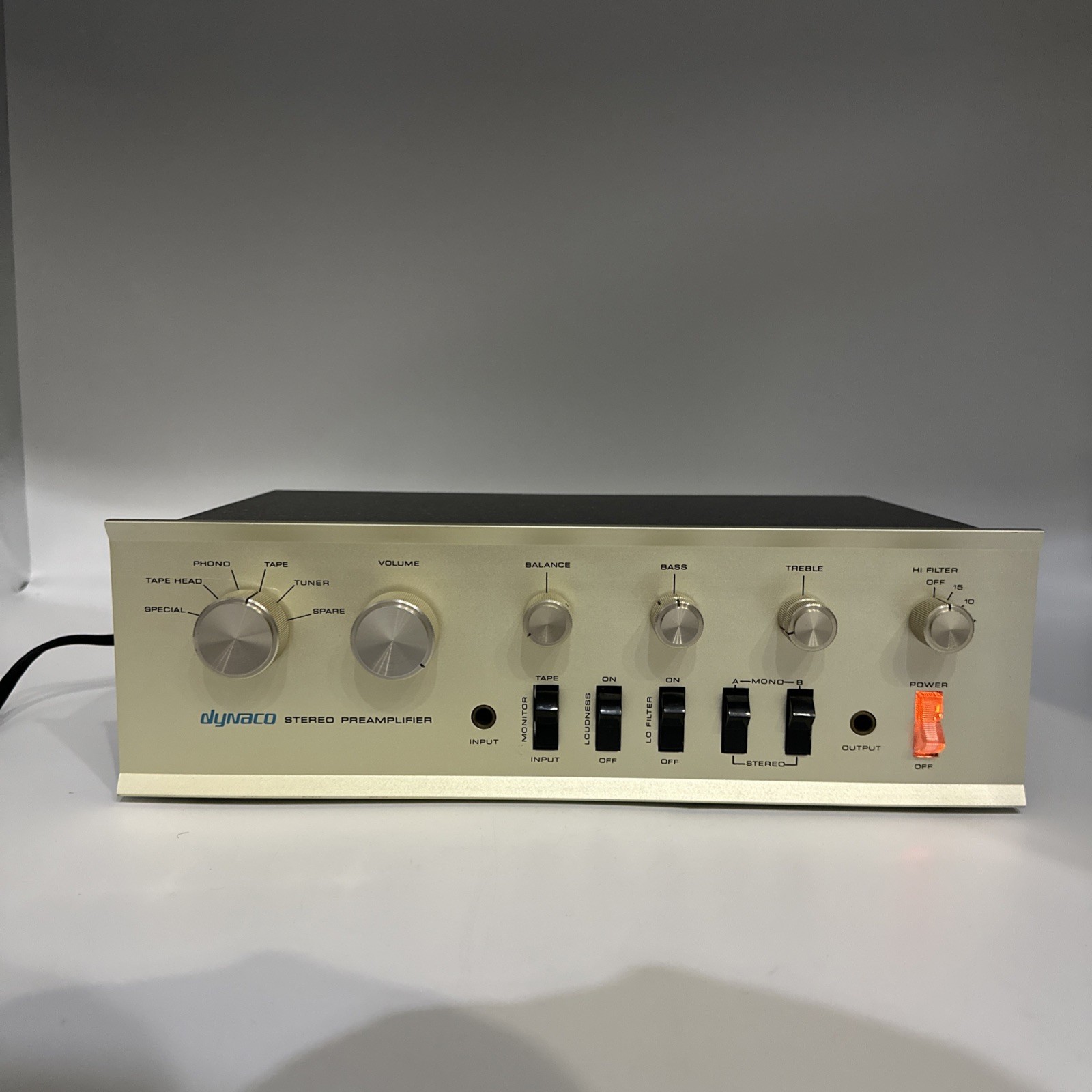 Dynaco PAT-4 Stereo Preamplifier - Gold Tested Working
