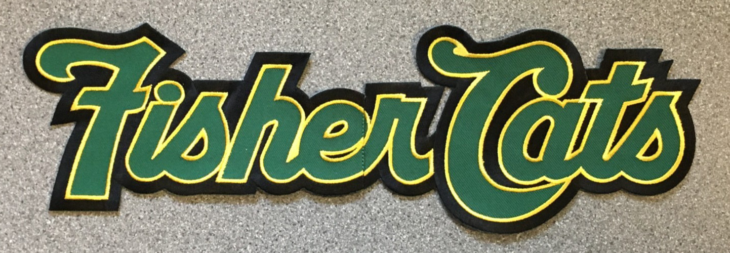 2008 NEW HAMPSHIRE FISHER CATS EASTERN MINOR LEAGUE BASEBALL JERSEY PATCH SET 1