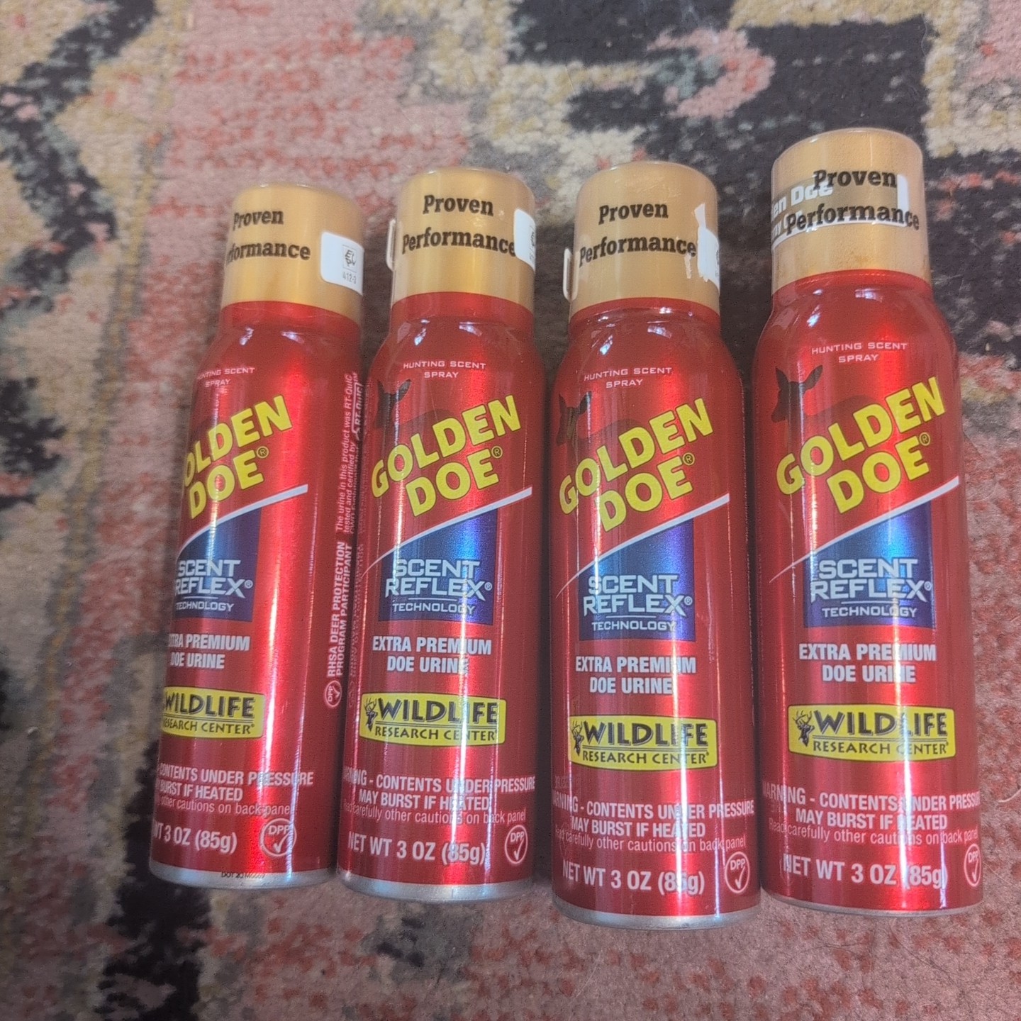 4x Wildlife Research Golden Doe 3 oz Extra Premium Doe Urine