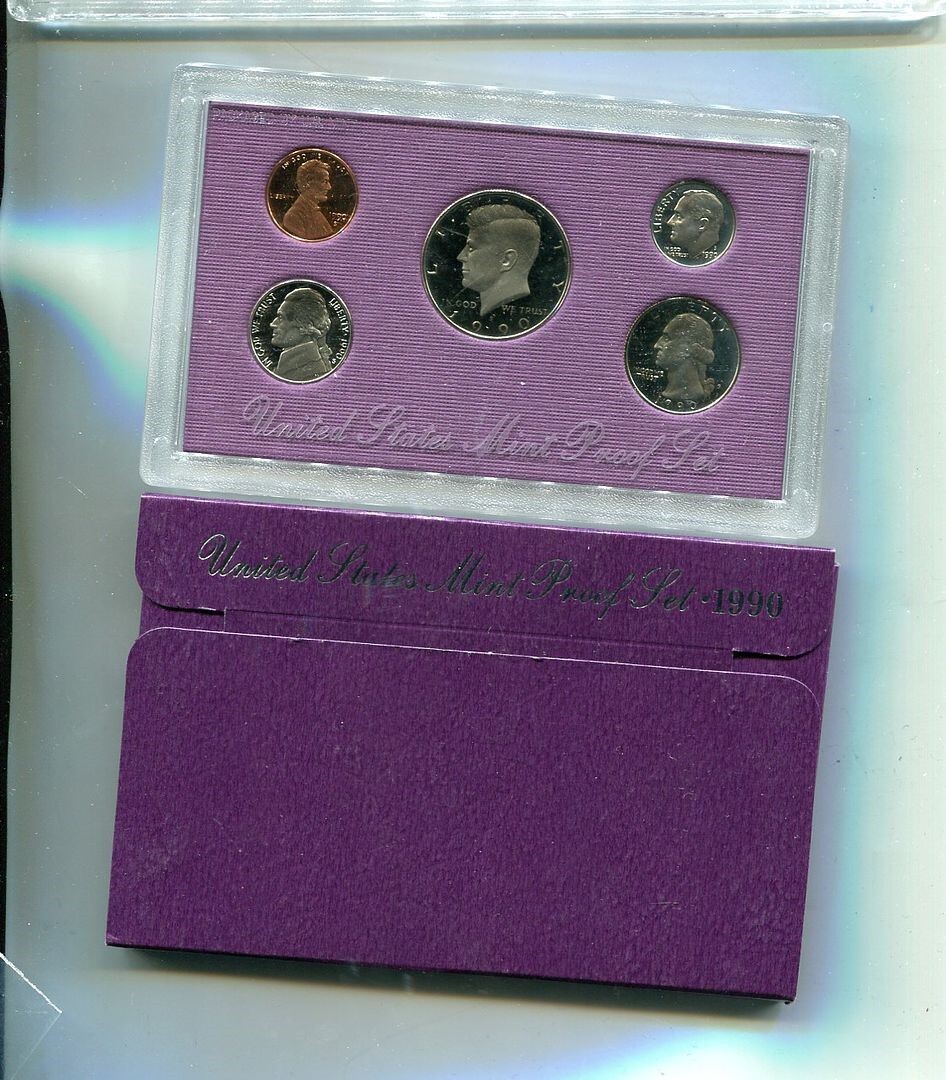 1990 S UNITED STATES ORIGINAL GOVERNMENT PROOF SET