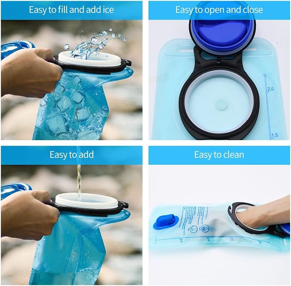 Hydration Bladder 2 L Water Pack Reservoir Camel Back Replacement Running Hiking