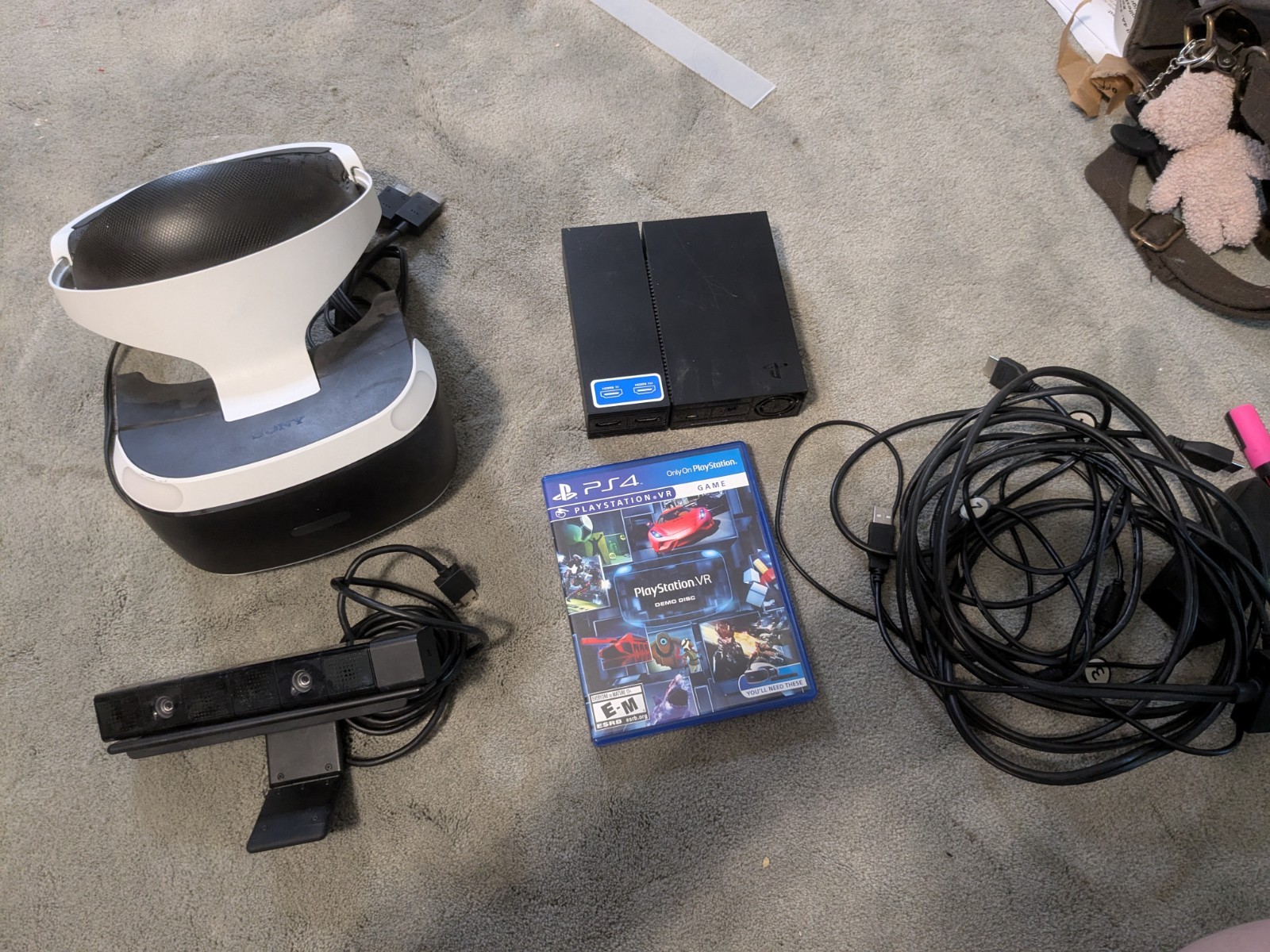 Sony PlayStation VR Camera Bundle PS VR 1, Look at pictures and description
