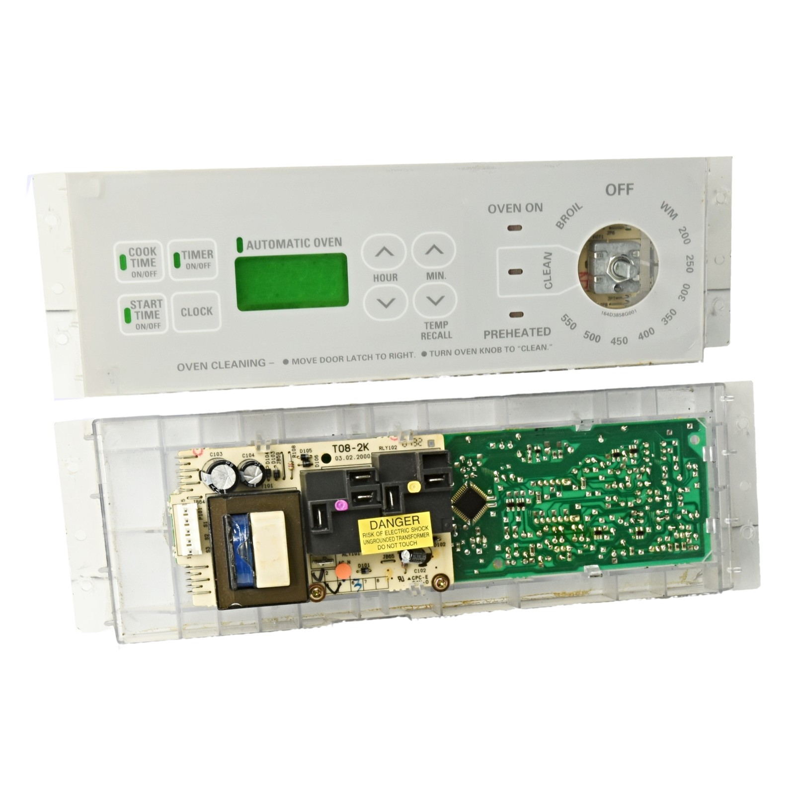 191D2818P001 WB27T10229 GE Range Control Board 1-Year Warranty
