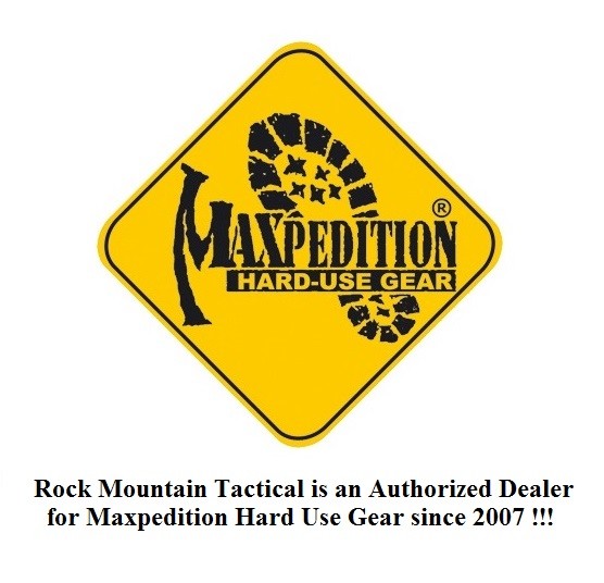 PVC Morale Patch - MAXPEDITION - ** IT JUST GOT REAL - FULL COLOR Yellow