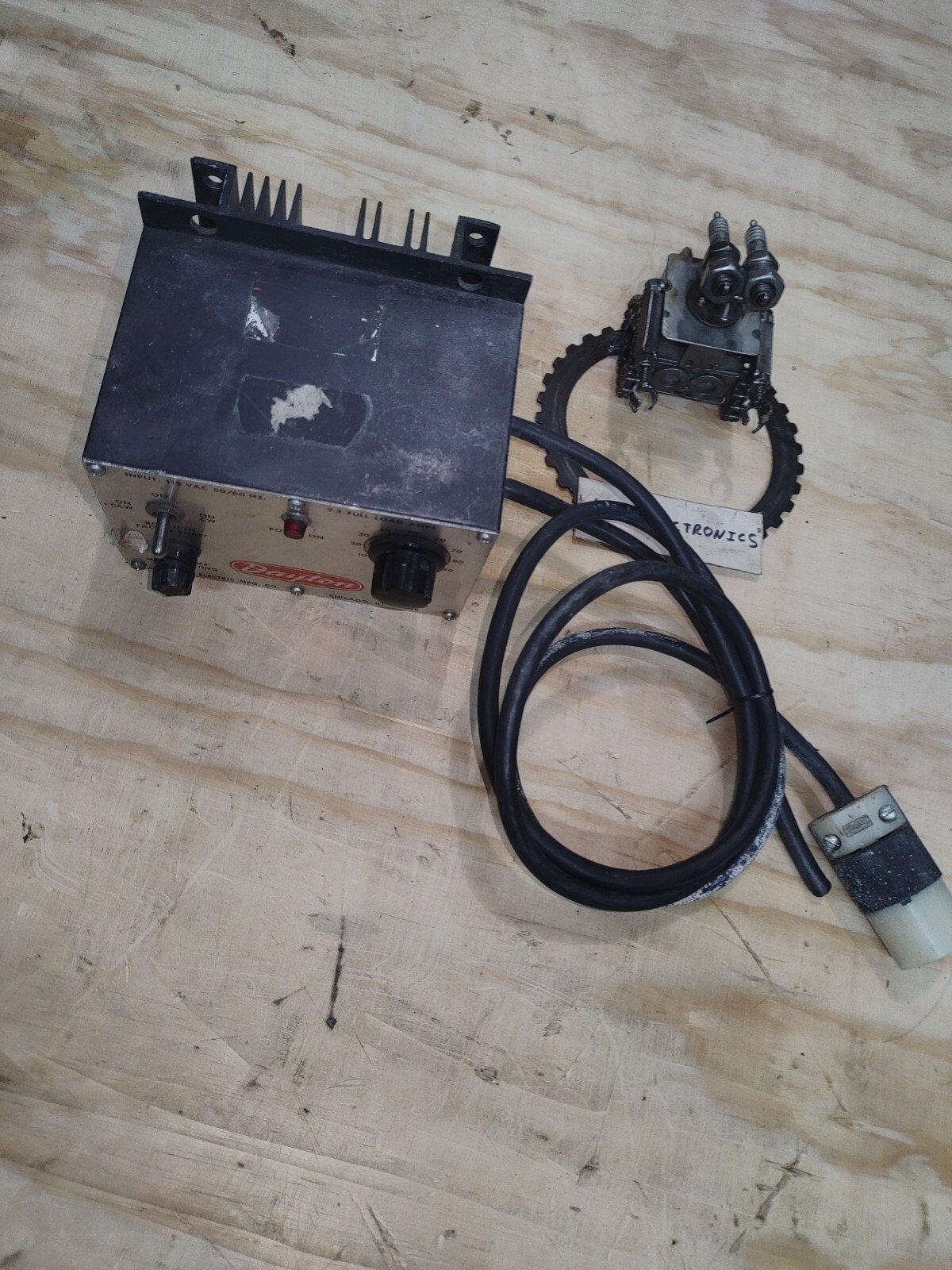 Dayton 3AB-10 Amp Motor Speed Controller =Used=