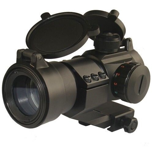 1x30 Tactical Dot Reflex Sight W/Tri Color Illumination W/Cantilever Mount Black