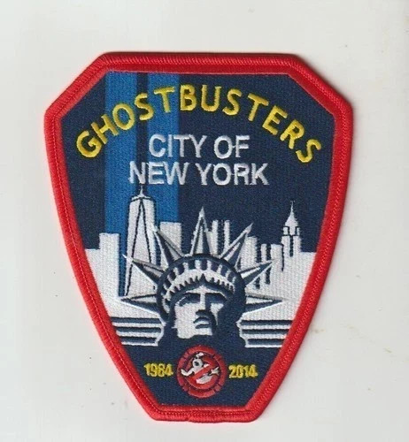 City of New York Ghosbusters novelty patch shipped from Australia
