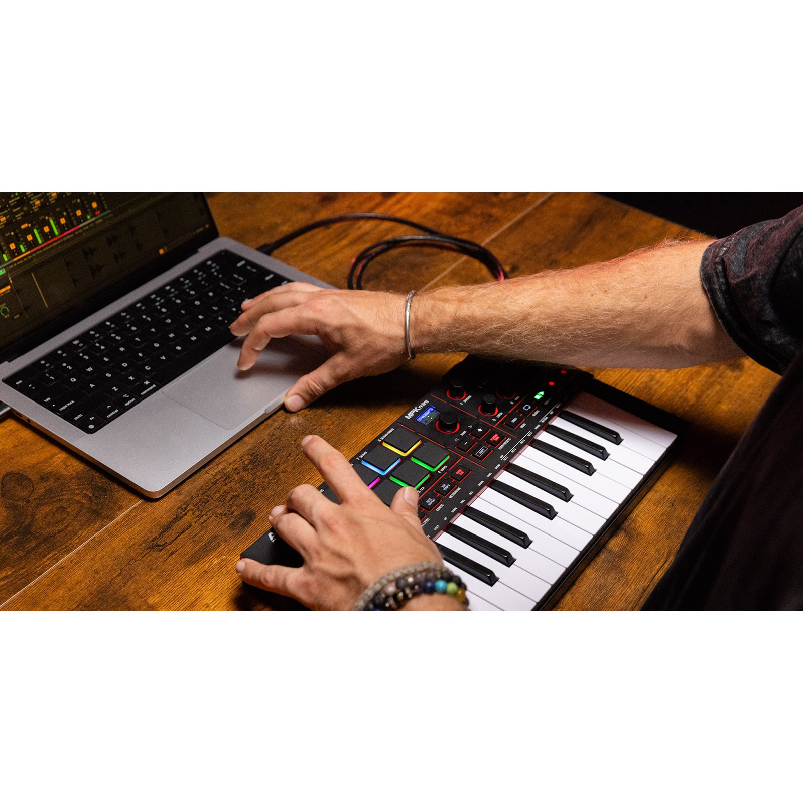 Akai Professional MPK Mini 4 25-Key MIDI Keyboard Controller - Black